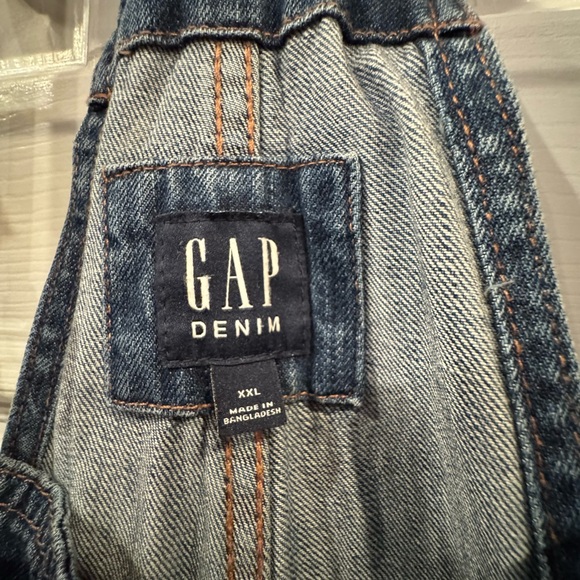 GAP Classic Women’s Blue Denim Apparel Overalls - Picture 3 of 3